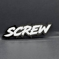 1PC SCREW Emblem Custom Fender or Tailgate Badge for Car SUV or Truck