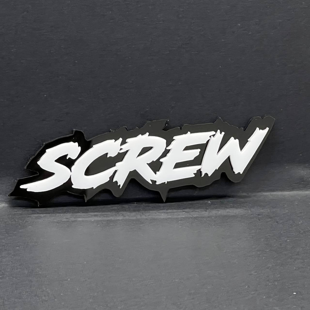 1PC SCREW Emblem Custom Fender or Tailgate Badge for Car SUV or Truck