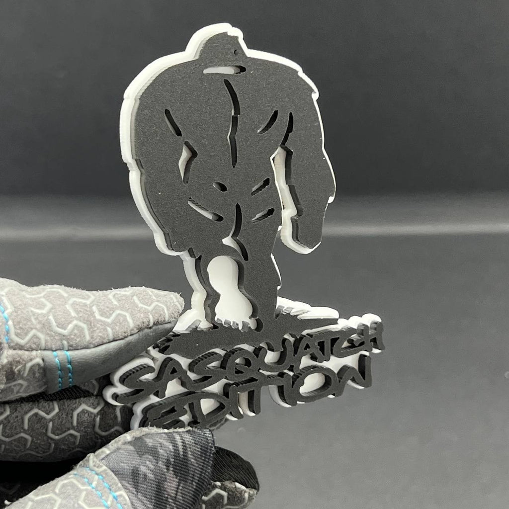1PC SASQUATCH EDITION Emblem – 3D Acrylic Off-Road Badge for Truck SUV