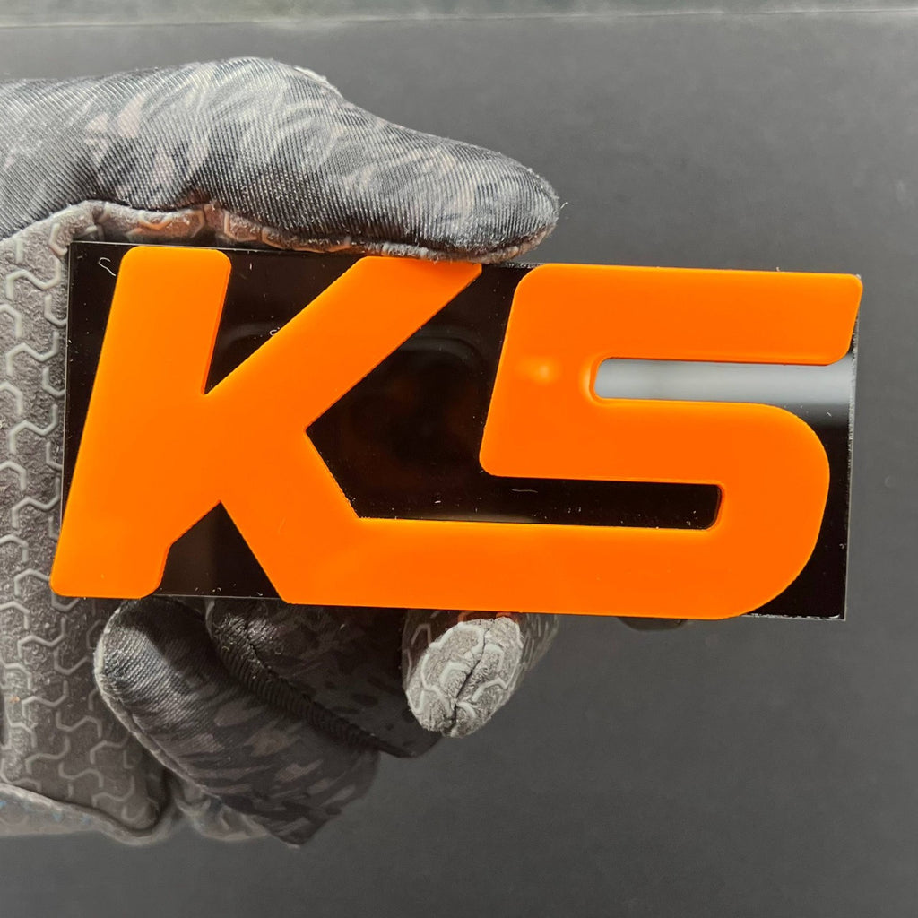 1pcs Kansas City Multicolor Acrylic Emblem Custom Exterior Badge for SUV & Truck