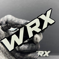 2PCS WRX Emblems – Custom 3D Acrylic Multicolor Fender & Trunk Badges