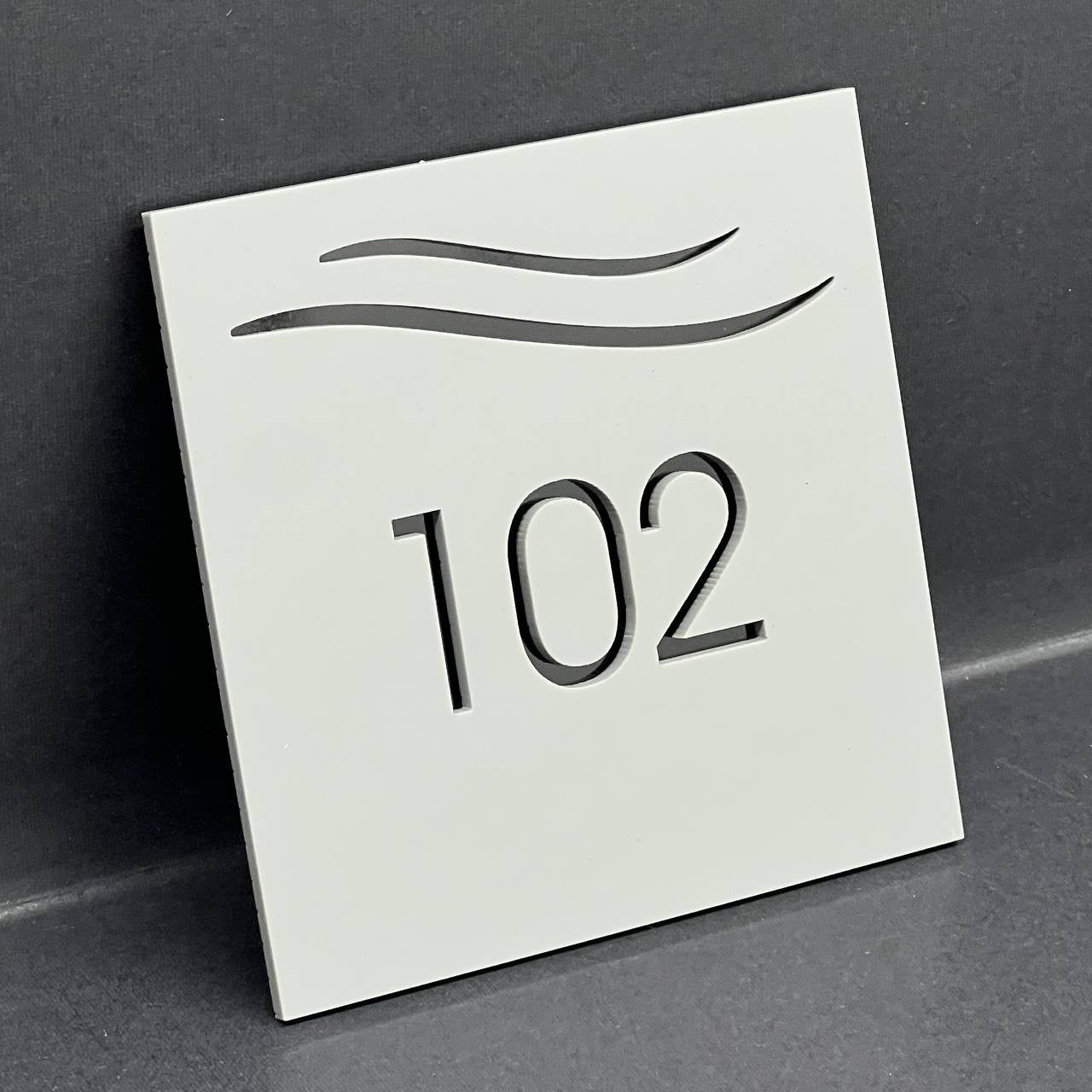 Personalised House Address Plaque – Door Number Sign Custom Made
