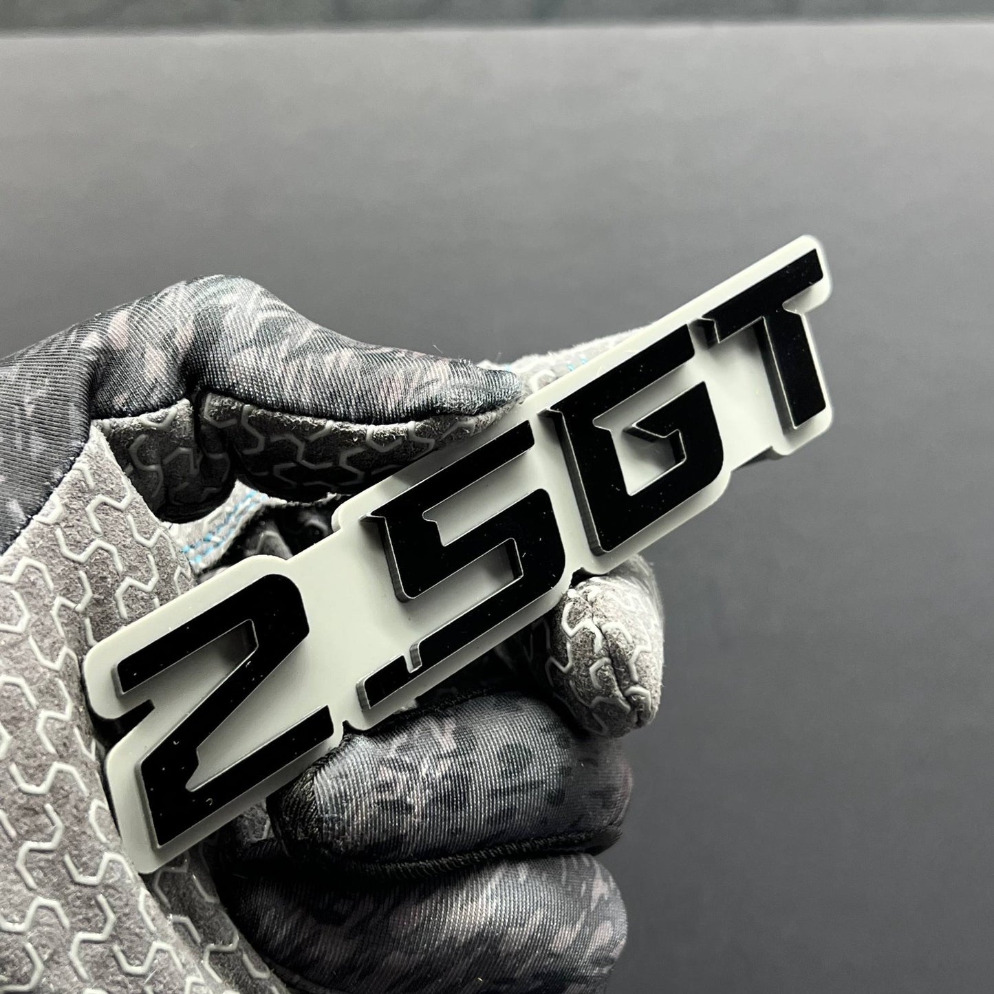 2.5 GT Multicolor 3D Emblem – Durable Acrylic Badge for SUBARU Vehicles