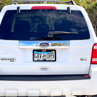 COLOR CHOICE Mountain License Plate Frame--Offroad-4x4