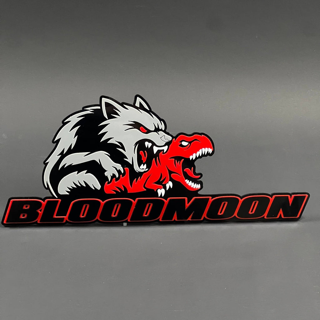 1PCS BLOODMOON 3D Emblem Badge – Acrylic Fender Tailgate Trunk Car Truck Decal