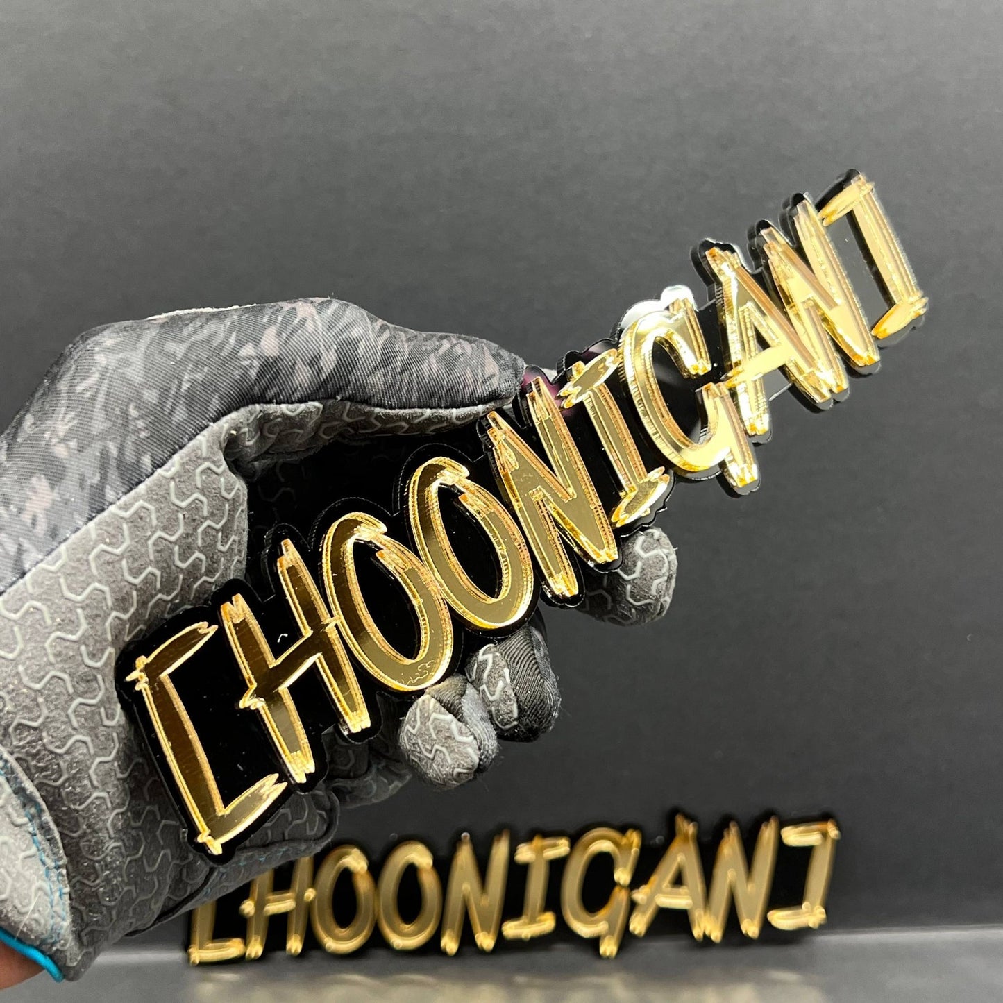 2PCS HOONIGAN Multicolor 3D Emblems – Drift Car Fender Badges for JDM Vehicles