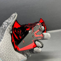 2PCS Wolf Emblem Badges Car Truck Fender Angry Aggressive Racing Style Decal