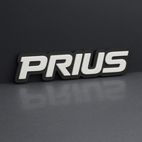 1PC PRIUS Emblem – 3D Multicolor Acrylic Car Badge Decal for Fender & Tailgate
