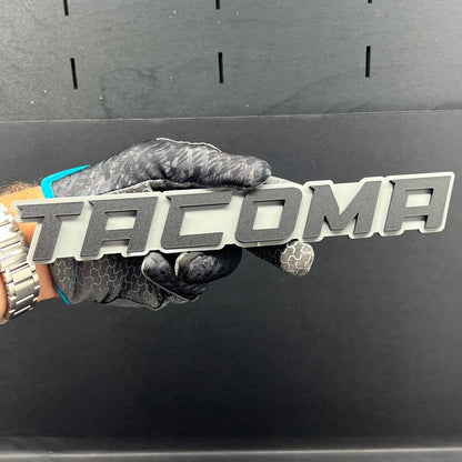 1PC Tacoma Emblem – 3D Custom Acrylic Car Tailgate Fender Badge Decal