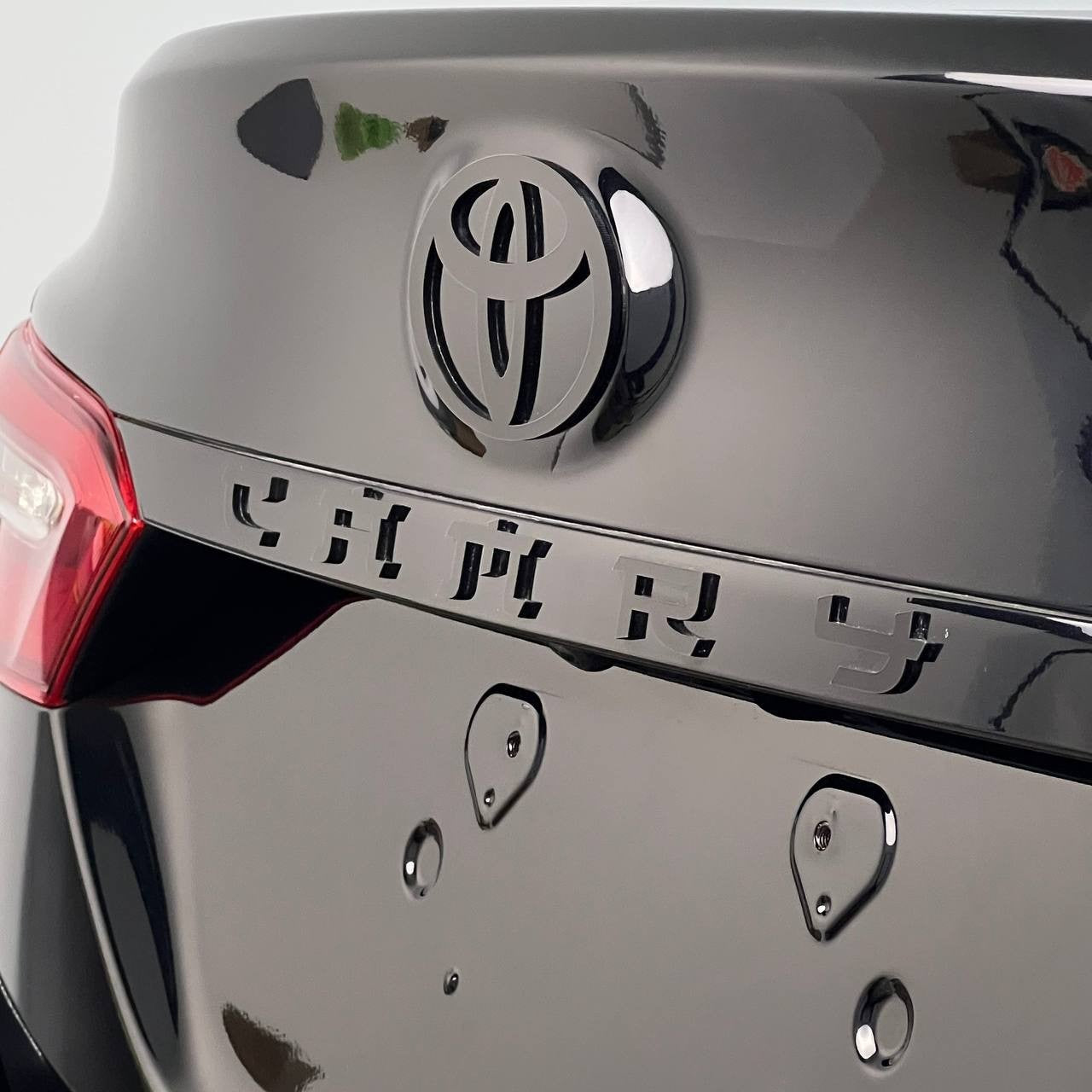 CAMRY Multicolor Emblem Letters – 3D Acrylic Rear Trunk Car Badge Decal 1pc