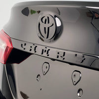 CAMRY Multicolor Emblem Letters – 3D Acrylic Rear Trunk Car Badge Decal 1pc