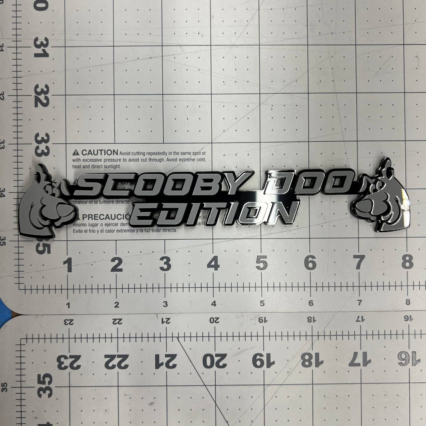 1PC Scooby Doo Edition Emblem – 3D Multicolor Acrylic Fender & Trunk Badge