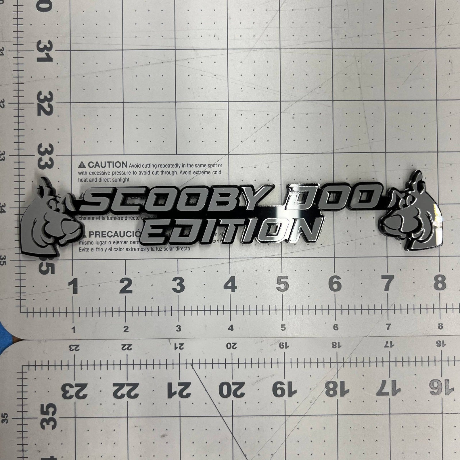 1PC Scooby Doo Edition Emblem – 3D Multicolor Acrylic Fender & Trunk Badge