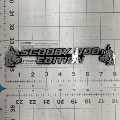 1PC Scooby Doo Edition Emblem – 3D Multicolor Acrylic Fender & Trunk Badge