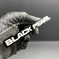 1PC Black Pearl Emblem – Custom 3D Multicolor Acrylic Car & Truck Badge