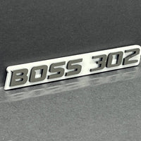 BOSS 302 Multicolor Emblems –  BOSS 302 Fender Badges (Set of 2) for 302 Emblem