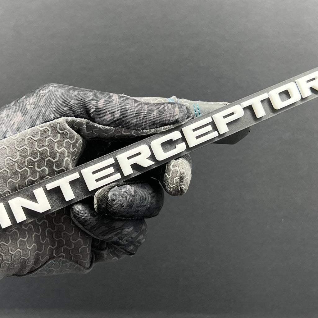 1pc INTERCEPTOR Multicolor 3D Car Emblem – Durable Badge for Car, SUV & Truck