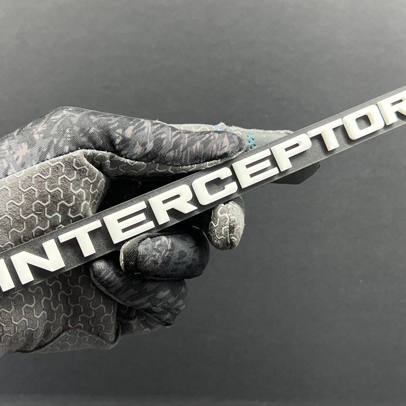 1pc INTERCEPTOR Multicolor 3D Car Emblem – Durable Badge for Car, SUV & Truck