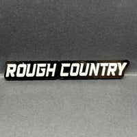 ROUGH COUNTRY 3D Emblem – Multicolor Acrylic Badge for Car, Truck & SUV  1pcs