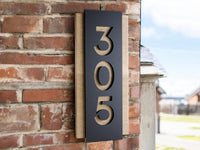 Sign for Hotel Signage made of wood & acrylic Room Number Sign Apartment Door