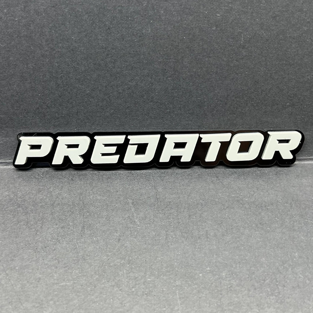 1PC Predator Emblem – Custom 3D Acrylic Multicolor Badge for Ford F-150 & Trucks