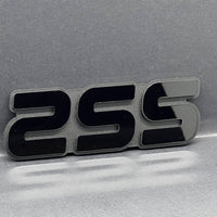 2SS Multicolor 3D Car Emblem – Durable Acrylic Fender & Trunk Decal 1pc