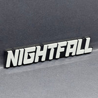 1PCS NIGHTFALL Emblem – Custom 3D Multicolor Acrylic Car Exterior Badge