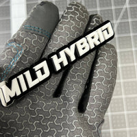 1PC MILD HYBRID Emblem Badge – 3D Acrylic Sticker Decal Car Truck SUV