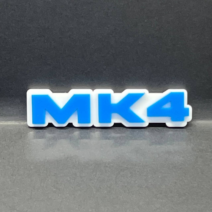 1PC MK4 Blue Emblem – Fender Tailgate Badge Logo Decal