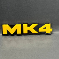 1PC MK4 Emblem – Fender Tailgate Badge Logo Decal For VW Golf Jetta Bora MK4