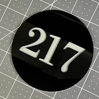 Door Numbers & Signs – Personalized Custom House Number Plaques
