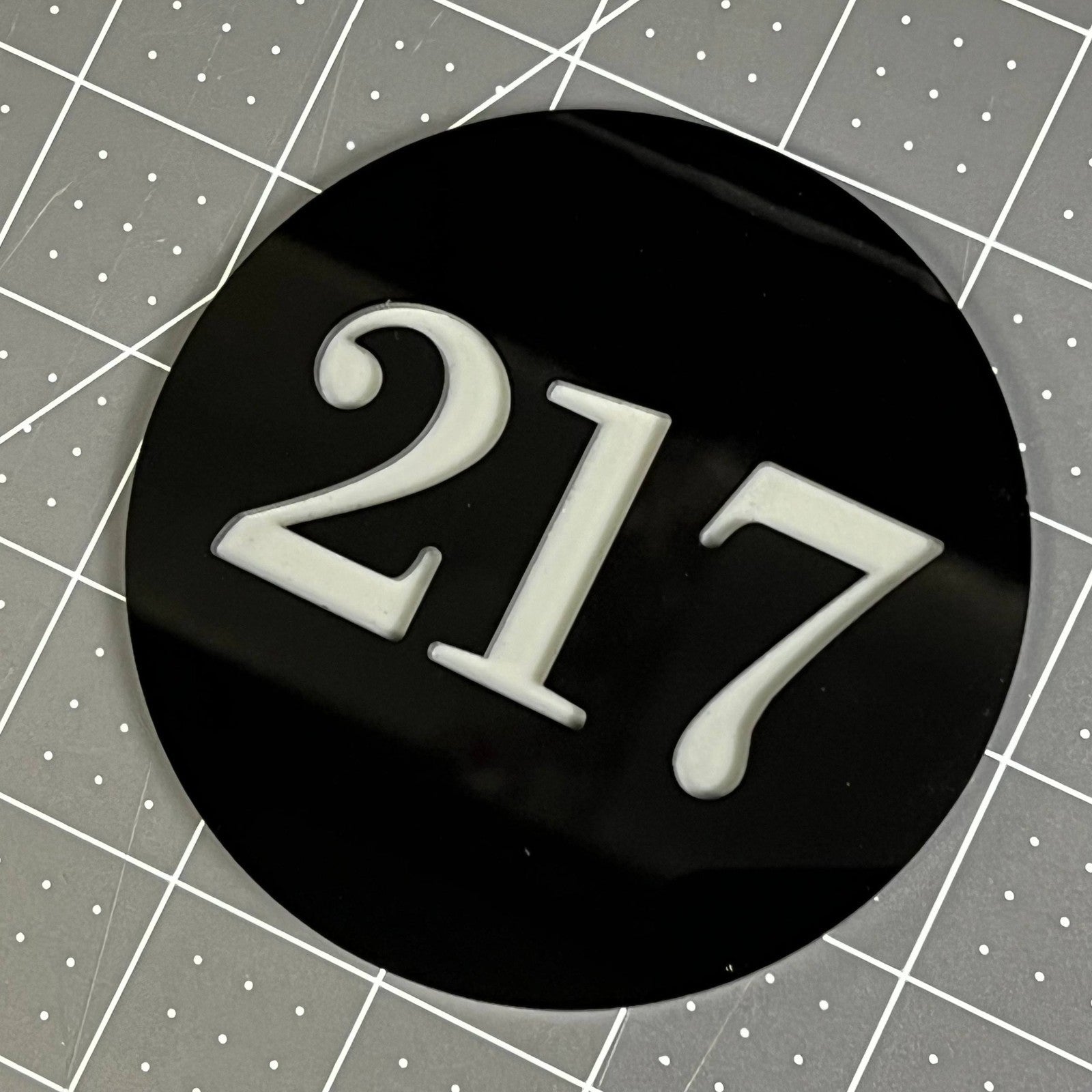 Door Numbers & Signs – Personalized Custom House Number Plaques