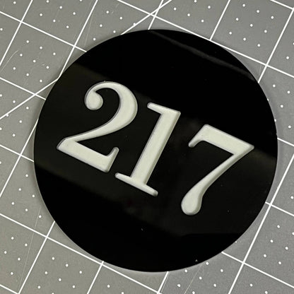 Door Numbers & Signs – Personalized Custom House Number Plaques