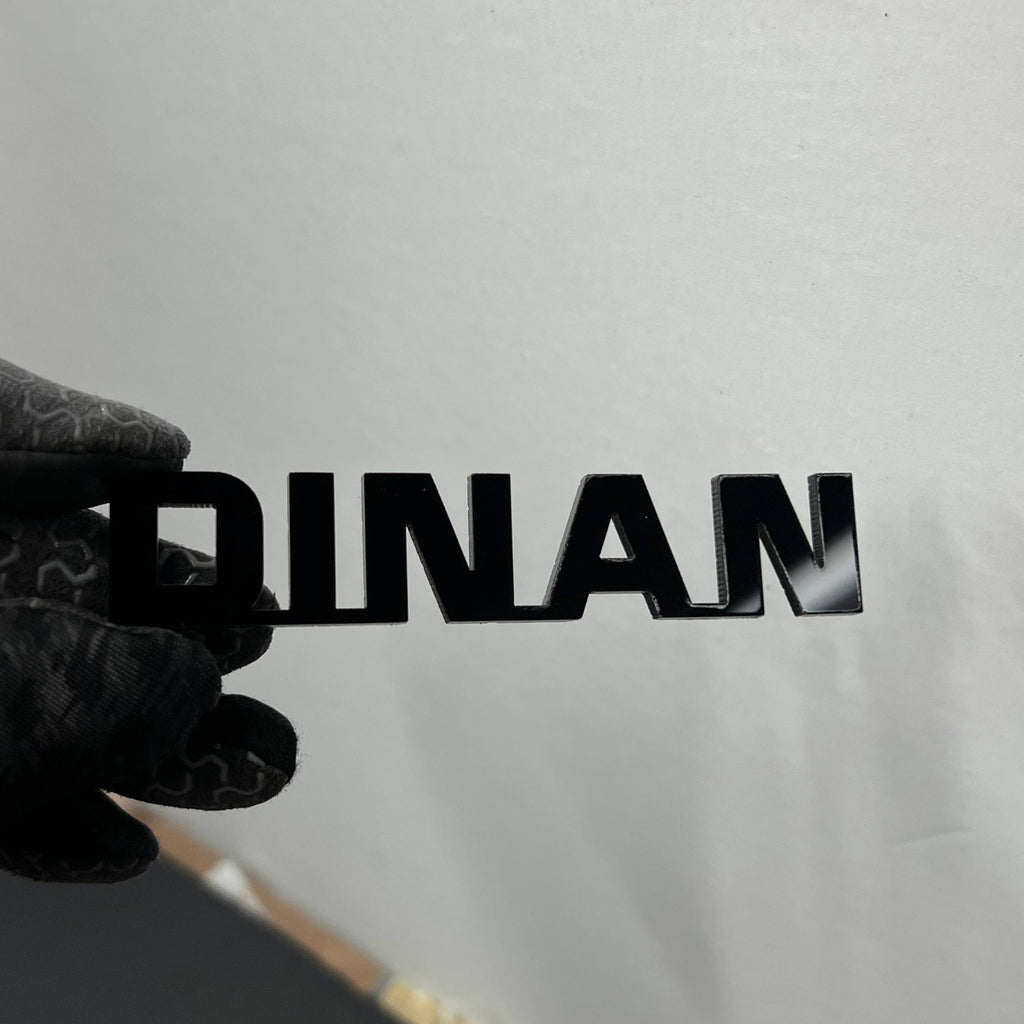 1pc DINAN Multicolor 3D Car Emblem – Easy Install Acrylic Trunk & Fender Sticker