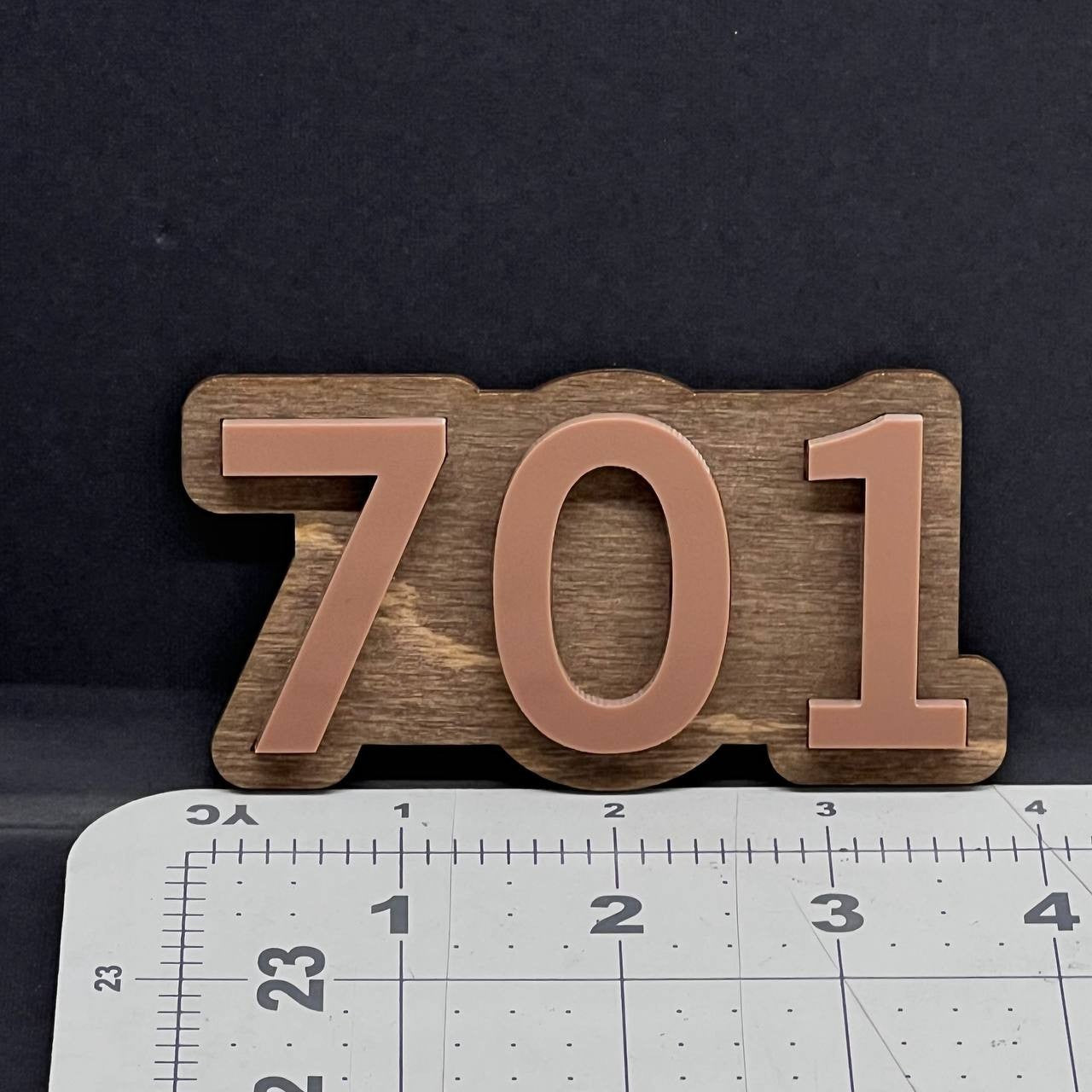 Custom Door Sign Numbers – 3D House Address Plaque Acrylic Home Number Sign