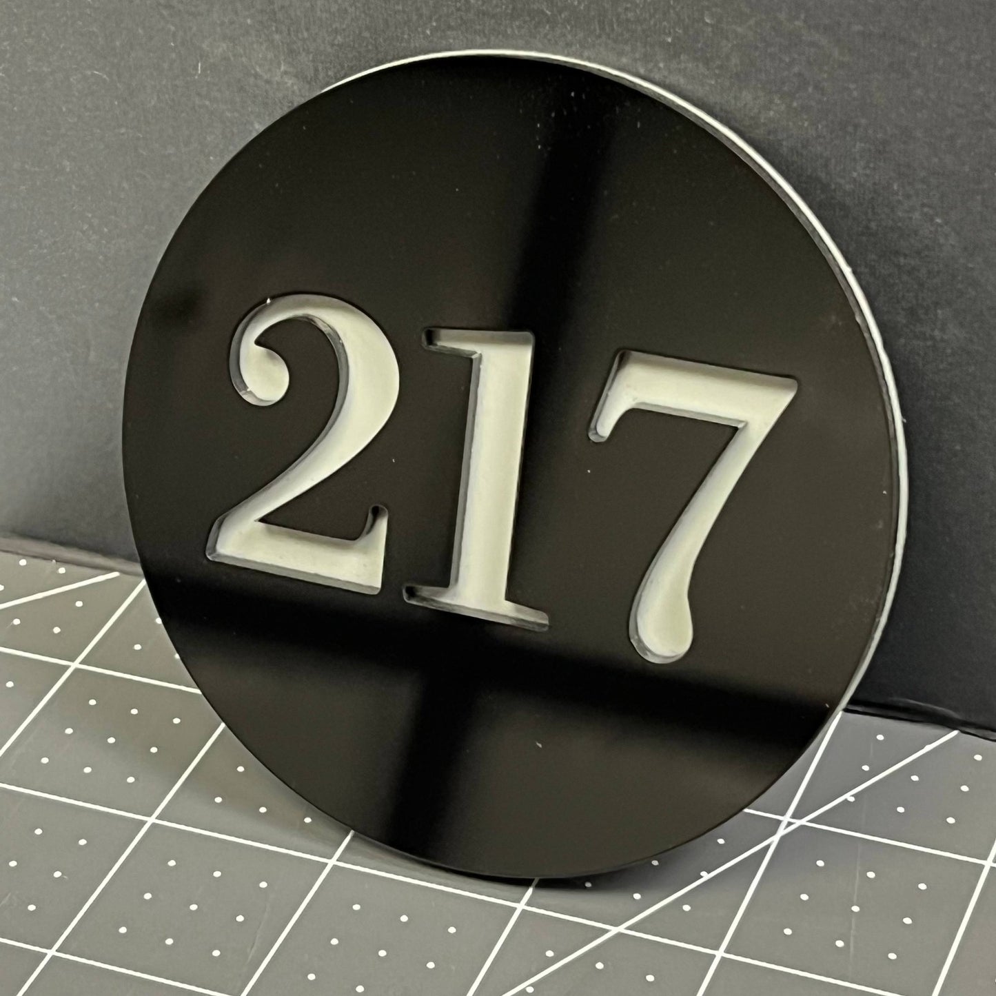 Door Numbers & Signs – Personalized Custom House Number Plaques