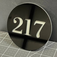 Door Numbers & Signs – Personalized Custom House Number Plaques