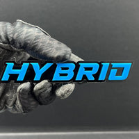 1PC HYBRID Emblem – 3D Multicolor Acrylic Car & Truck Fender Badge Decal