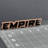1PC EMPIRE Emblem – Multicolor 3D Acrylic Fender or Tailgate Car Badge Decal