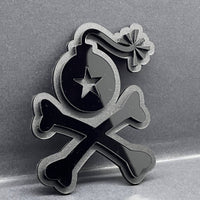1pc Stangl Bomb Multicolor 3D Car Badge – Easy Install Acrylic Trunk & Fender