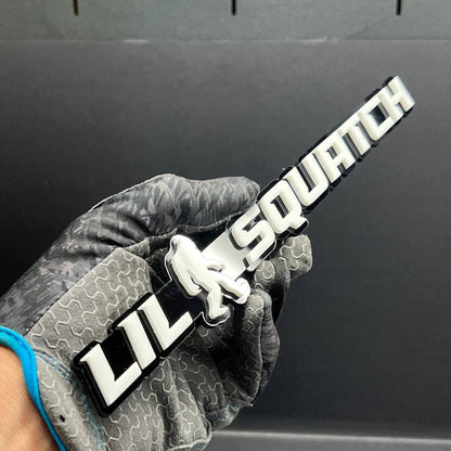 1pc LIL SQUATCH 3D Emblem – Custom Multicolor Acrylic Badge for Car, Truck & SUV