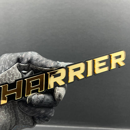1pcs HARRIER Multicolor 3D Car Emblem – Durable Acrylic Badge for Vehicles