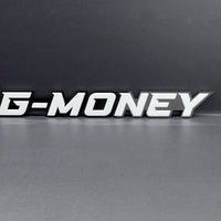 1pcs G-MONEY 3D Emblem – Custom Fender or Tailgate Badge for Car, SUV, or Truck