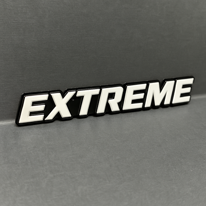 1pcs EXTREME Emblem – 3D Multicolor Badge 3D Sticker Decal Multicolor
