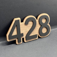 Door Custom 3D House Address Numbers – Laser Cut Door Sign Plaque