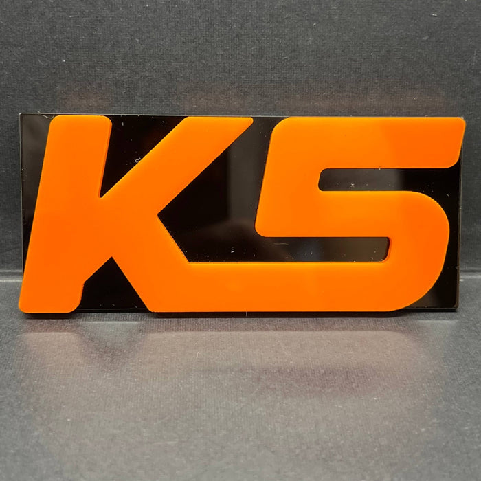 1pcs Kansas City Multicolor Acrylic Emblem Custom Exterior Badge for SUV & Truck
