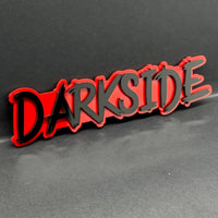 1PC DARKSIDE Emblem – 3D Multicolor Acrylic Car Fender & Tailgate Badge