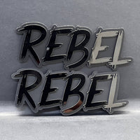 1PC REBEL 3D Emblem Custom Badge Sticker for Car SUV TRUCK