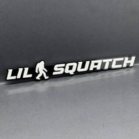 1pc LIL SQUATCH 3D Emblem – Custom Multicolor Acrylic Badge for Car, Truck & SUV