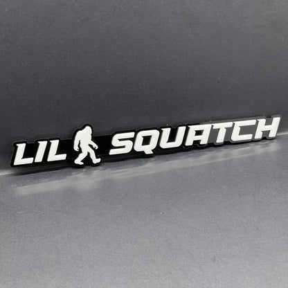 1pc LIL SQUATCH 3D Emblem – Custom Multicolor Acrylic Badge for Car, Truck & SUV
